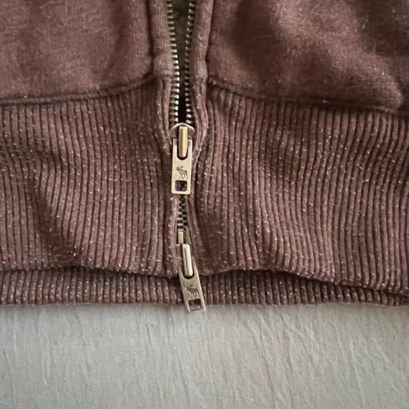 Vintage Abercrombie Faux Fur lined hoodie - Picture 5 of 6
